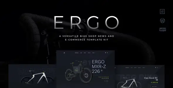 ERGO – Bike & Cycling WooCommerce Elementor Template Kit